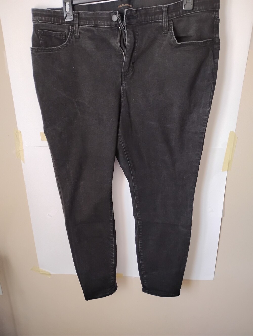 BOLD elements Black Skinny Jeans